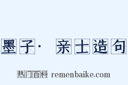 墨子·亲士造句是什么意思的图片